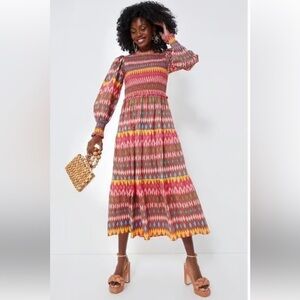 NWT Ro’s Garden Geraldine Maxi Dress L